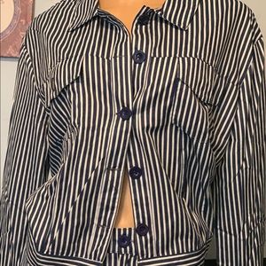 2 piece striped short set